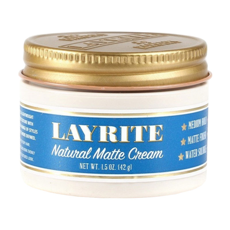Матова помада для укладання волосся Layrite Natural Matte Cream, 42 г